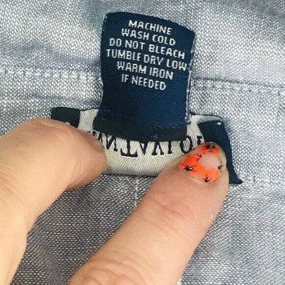 Coastal Minimalist Summer Linen Blend Sleeveless Button Down Shirt Ann Taylor 8 - Picture 6 of 7